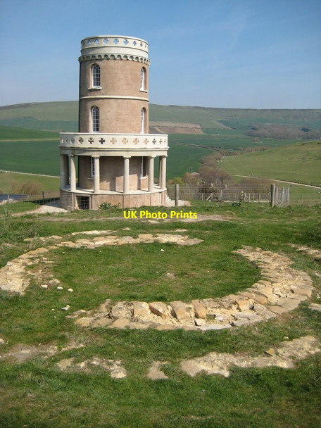 Photo 6"x4" Clavell Tower Kimmeridge c2012