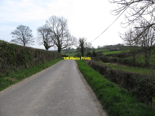 Photo 6"x4" Cargabane Road approaching The Cash Milltown\/J1436 c2012
