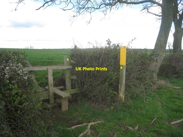 Photo 6"x4" Stile near Debdale Barn Easthorpe\/SK8138 c2012