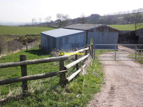 Photo 6"x4" Farm buildings, near Old Stowey Wood Churchtown\/SS9738 c2012
