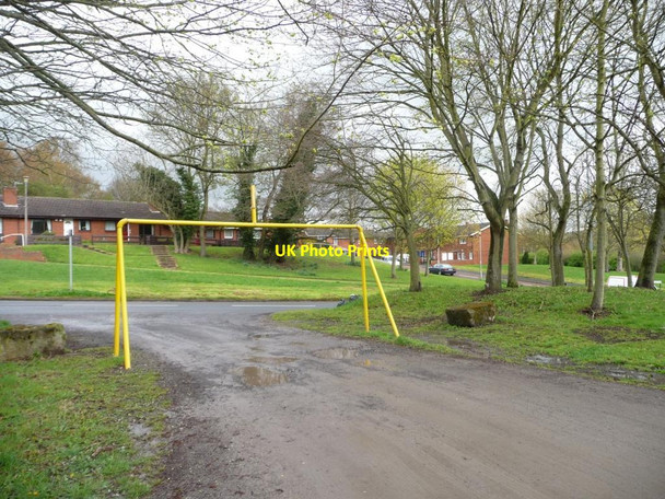 Photo 6"x4" Car park entrance, Stirling Lane Rowlands Gill c2012