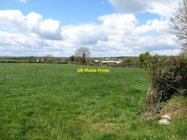 Photo 6"x4" Farmland west of the Greenhill Road Rathfriland c2012