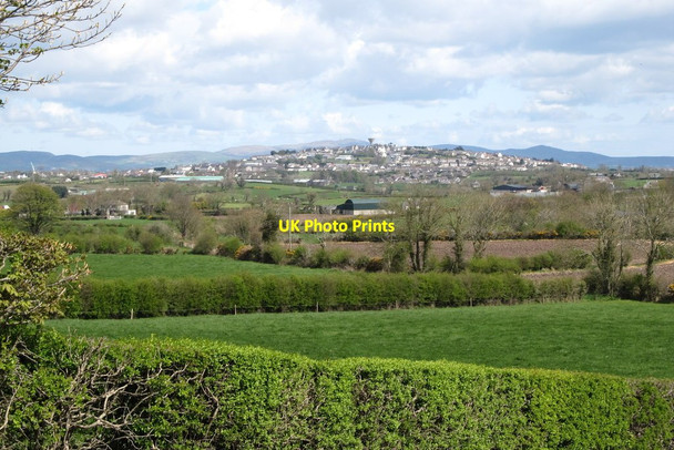 Photo 6"x4" View north-eastwards across farrmland towards Rathfriland Rathfriland c2012