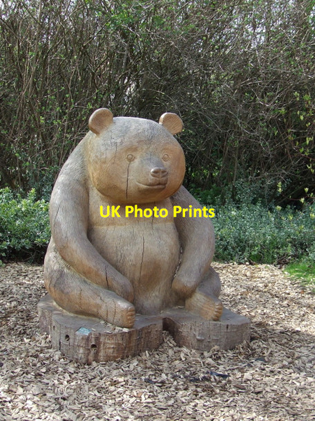 Photo 6"x4" Giant panda sculpture Murrayfield\/NT2173 c2012