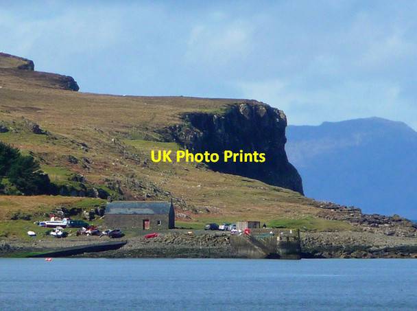 Photo 6"x4" Meanish Pier Lower Milovaig c2012