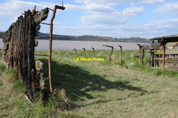 Photo 6"x4" The remains of the Despatch Hinton\/SO6803 c2012