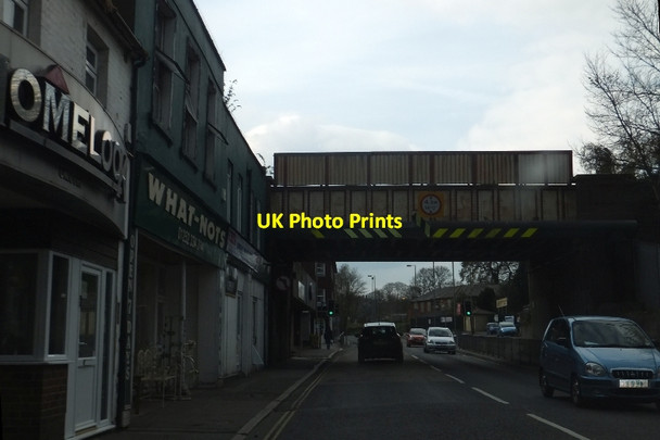 Photo 6"x4" The Railway Bridge over the High Street, Aldershot Aldershot c2012