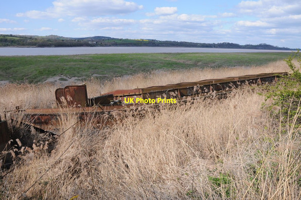 Photo 6"x4" Old barge beside the Severn Hinton\/SO6803 c2012