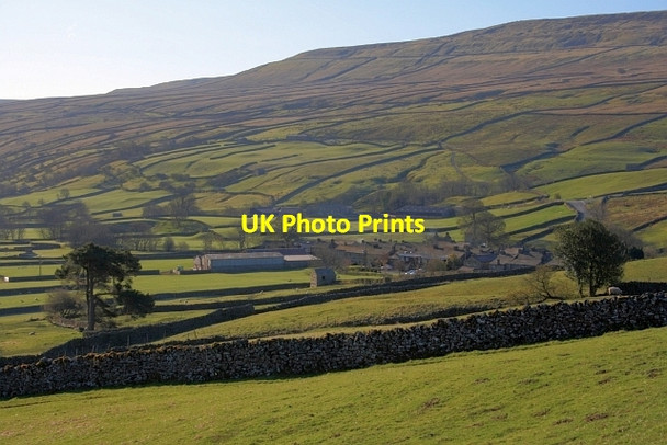 Photo 6"x4" Village of Thwaite from Cloggerby Lane Angram\/SD8899 c2012