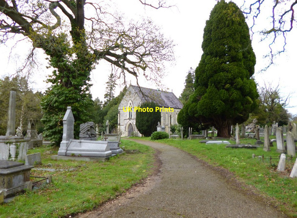 Photo 6"x4" Southampton Old Cemetery, mortuary chapel Southampton c2012