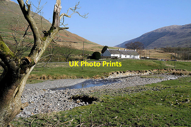 Photo 6"x4" The Blackhope Burn Capplegill c2012