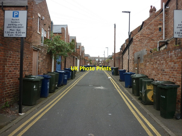 Photo 6"x4" The rear of Buston Terrace, Jesmond Newcastle upon Tyne c2012