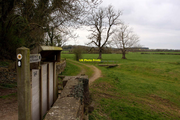 Photo 6"x4" The Thames Path near Kemble Ewen c2012