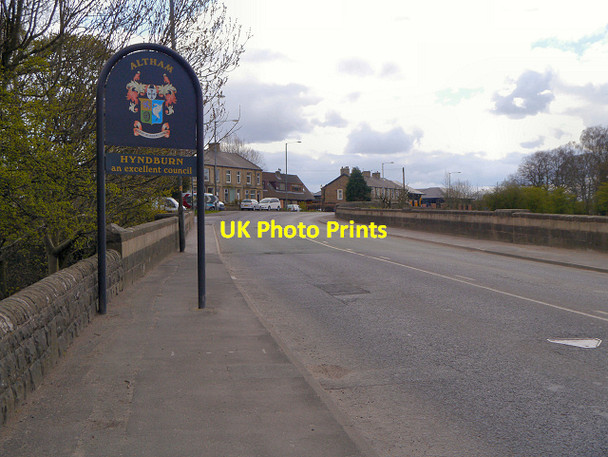 Photo 6"x4" Altham Bridge Padiham c2012