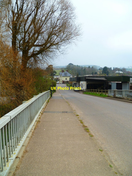 Photo 6"x4" Looking east from the River Otter to Tipton St John Tipton St John c2012