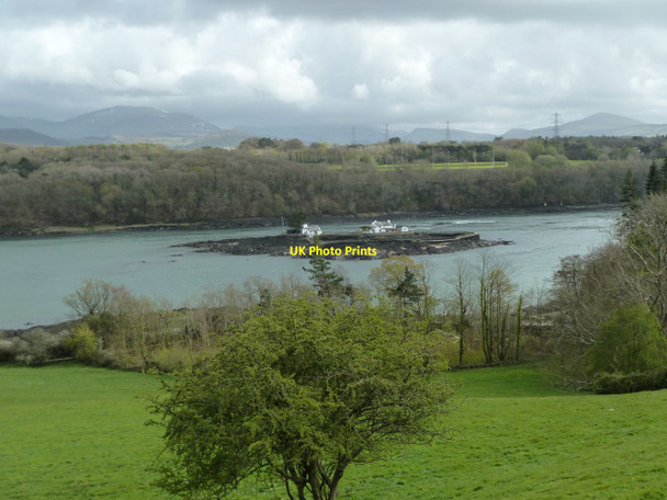 Photo 6"x4" Ynys Gored Goch Llanfair Pwllgwyngyll c2012