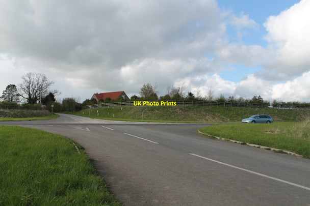 Photo 6"x4" Junction of Hardings Lane and A158 Spilsby c2012