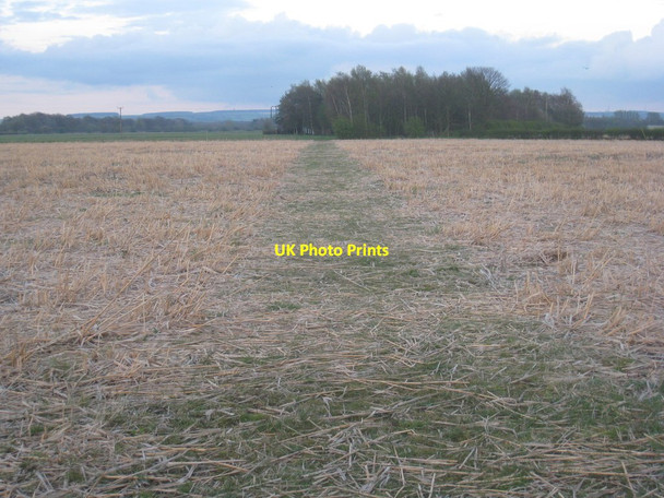 Photo 6"x4" Footpath to Owmby Lane North Kelsey c2012