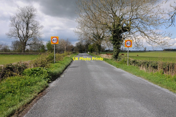Photo 6"x4" Bowldown Road Beverston c2012
