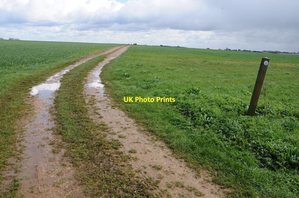 Photo 6"x4" Site of the former Babdown Airfield Beverston c2012