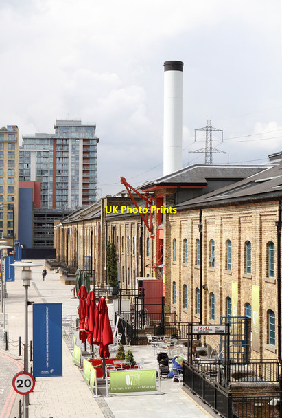 Photo 6"x4" Converted Warehouses at Royal Victoria Dock Canning Town c2012