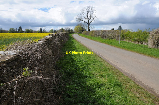 Photo 6"x4" Road to the east of Cherington Cherington\/ST9098 c2012