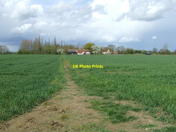 Photo 6"x4" Footpath Junction Blacksmith's Green c2012