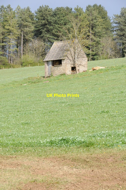 Photo 6"x4" Pump House near Trull Farm Culkerton c2012