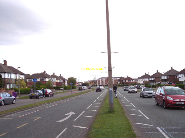 Photo 6"x4" Woodend Avenue at Hunts Cross Hunt's Cross c2012