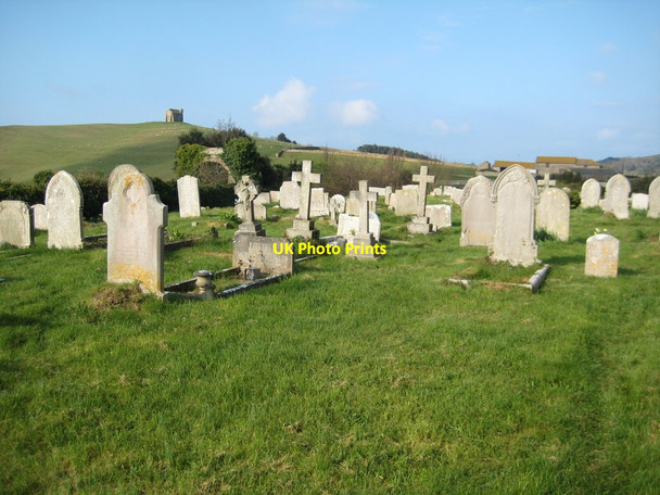 Photo 6"x4" Churchyard of Abbotsbury Church Abbotsbury\/SY5785 c2012