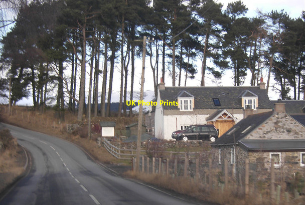 Photo 6"x4" A93 and Dalnoid House Blacklunans c2010