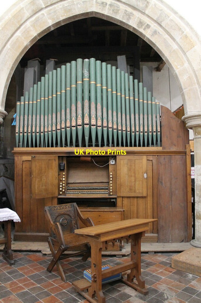 Photo 6"x4" Organ, St Luke's church, Stickney Fen Side\/TF3458 c2012