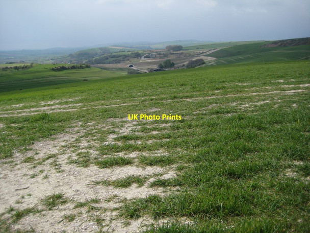 Photo 6"x4" Arable land at Bincombe Bincombe\/SY6884 c2012