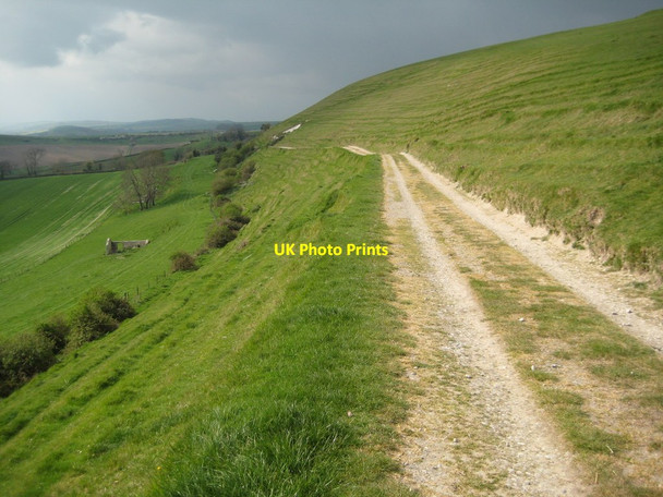 Photo 6"x4" Track on Bincombe Hill Bincombe\/SY6884 c2012
