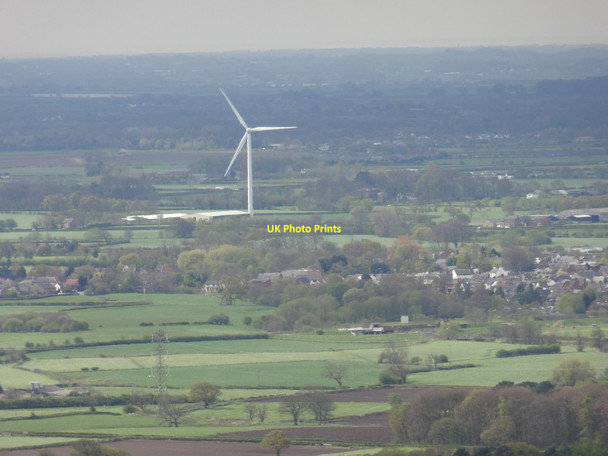 Photo 6"x4" Large Wind Turbine Churchtown\/SD4843 c2012