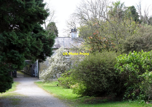 Photo 6"x4" The former Head Gardner's Cottage and Arched Entrance from inside the Annesley Garden Castlewellan c2012