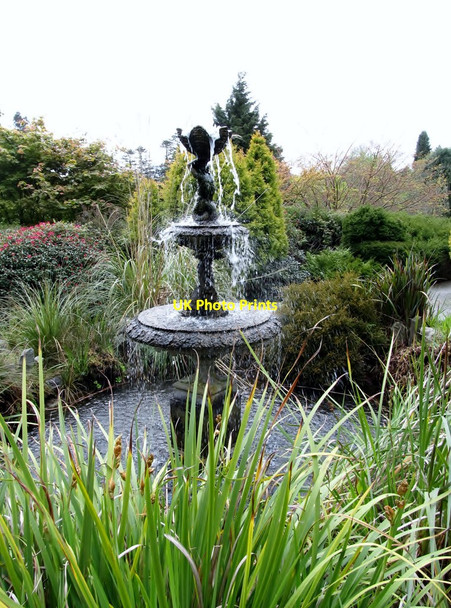 Photo 6"x4" Water fountain in the Annesley Walled Gardens Castlewellan c2012