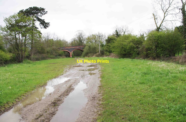 Photo 6"x4" Route of former railway line near Southorpe Southorpe\/TF0803 c2012