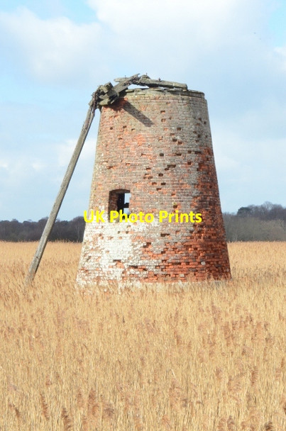 Photo 6"x4" Walberswick Marshes Mill Walberswick c2012 P1