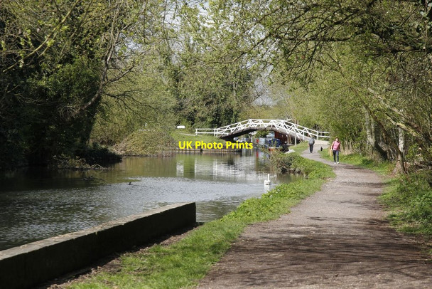 Photo 6"x4" Towards the footbridge Newbury\/SU4767 c2012