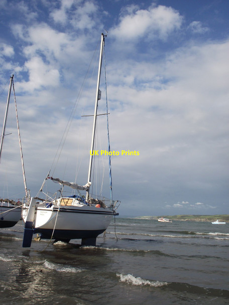 Photo 6"x4" New Quay Yacht New Quay\/Ceinewydd c2011