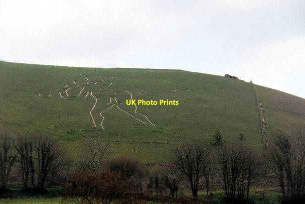 Photo 6"x4" The Giant, Cerne Abbas, Dorset Cerne Abbas c2012