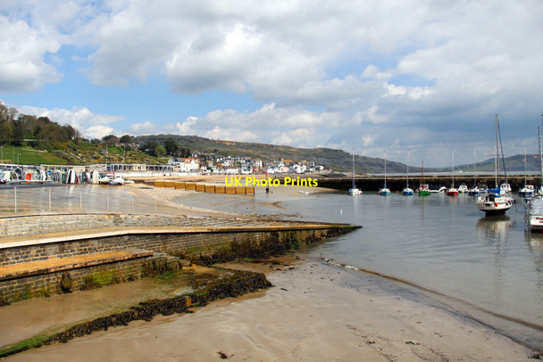 Photo 6"x4" Harbour, Lyme Regis, Dorset Lyme Regis c2012