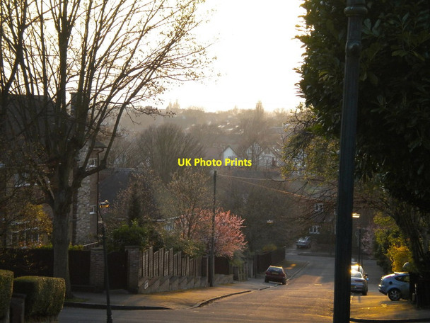 Photo 6"x4" View from the top of Carisbrooke Avenue Nottingham\/SK5641 c2010