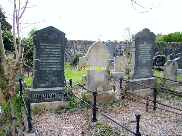 Photo 6"x4" Graves at the walled Jewish section at Belfast's City Cemetery Belfast c2012