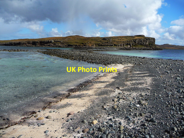 Photo 6"x4" The Oronsay Causeway Fiskavaig c2012