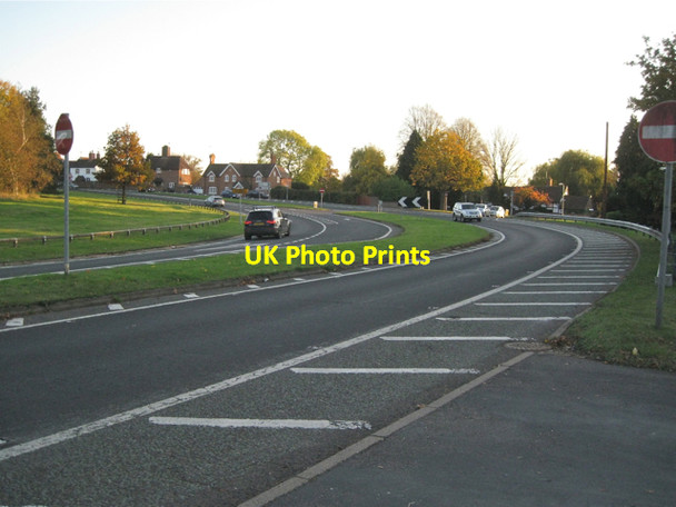 Photo 6"x4" A3400 Stratford Road through Wootton Wawen Wootton Wawen c2011