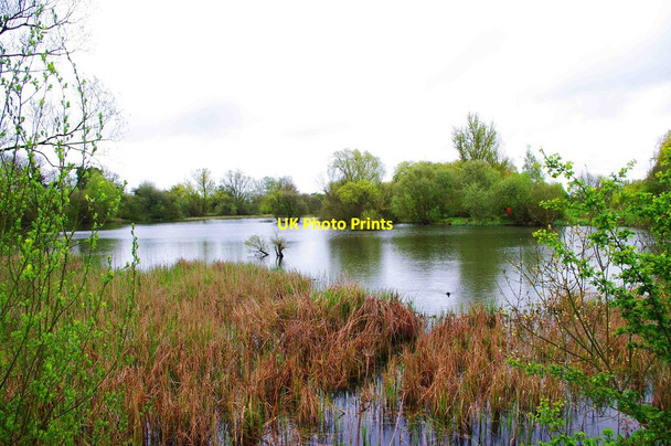 Photo 6"x4" Barnwell Country Park - Mill Lake, near Oundle Oundle c2012