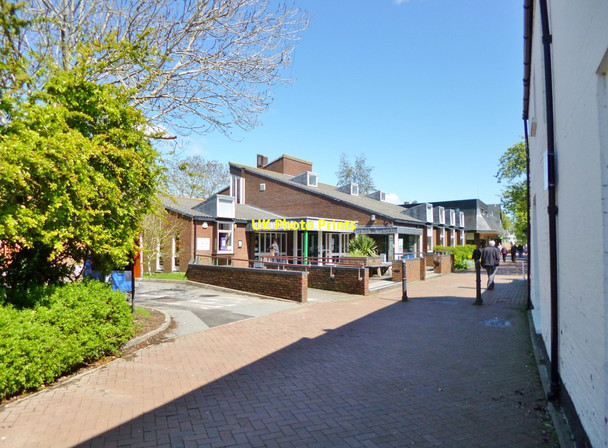 Photo 6"x4" Wimborne Library Wimborne Minster c2012