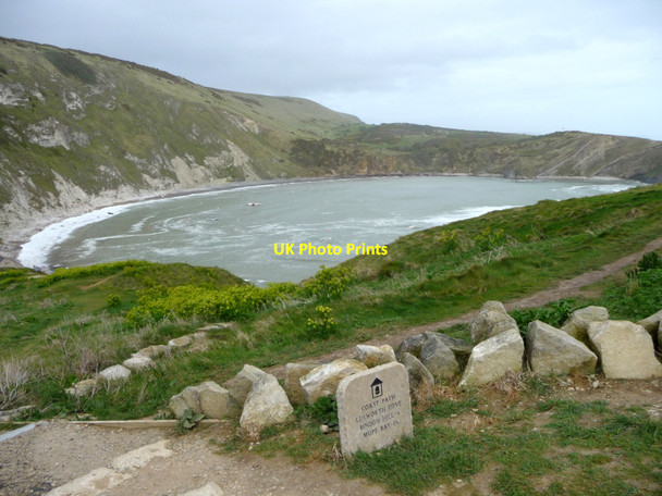 Photo 6"x4" Lulworth Cove from the Coastal Path West Lulworth c2012